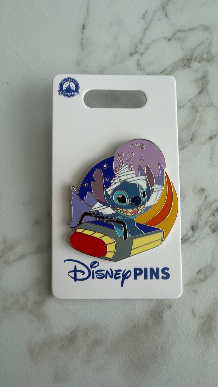 Disney Parks Stitch Space Mountain Attraction Pin NEW